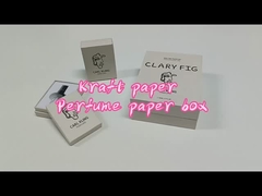 Custom Logo Parfüm Papierbox Parfüm Verpackungskiste Duft Geschenkbox