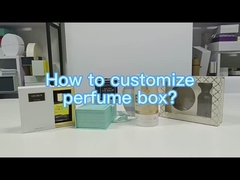 Custom Logo Parfüm Papierbox Parfüm Verpackungskiste Duft Geschenkbox