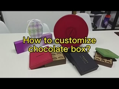 Wie man eine Schokoladenbox anpasst