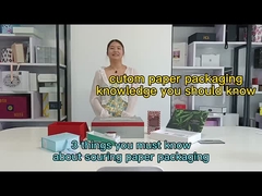 Verpackung von kosmetischen Papierboxen