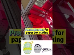 Ei-Form Weihnachtskartoffel Geschenk-Box gewölbte Kraftpapier Schokolade Geschenk-Packung