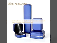 Schmuckverpackung Schmuckschachtel Set Halskette Handgefertigt Luxus LED Licht Schmuck Anhänger Box