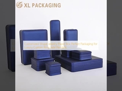 Persönliche Form Schmuck Papierbox Perfekte Verpackung für Luxus Custom Ring Jade Anhänger