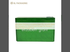 Erschwingliche hochwertige Wellpappenbox vielseitige Postfachverpackung für Versand und Lagerung Flachtransportdesign, um Frachtkosten zu sparen