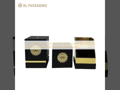 Luxuriöse Perfümbox für Hautpflege Geschenk Kosmetik Mode Goldstempel Perfümbox