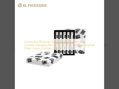 Großhandelsverpackung Starrpapier Luxus-Kosmetikverpackungskiste Lippenstift Lippenstift-Set Verpackung Großbestellung