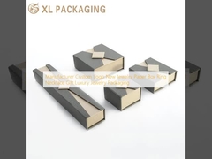 Hersteller-Logo Sonderanfertigung Neue Schmuck-Papierbox Ring Halskette Geschenk Luxus Schmuckverpackung