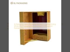XL-Verpackung Maßgeschneiderte Verpackungskiste Fabrik Maßgeschneiderter Druck Whisky-Wein Verpackungskiste Luxus starre Karton Geschenkverpackungskiste
