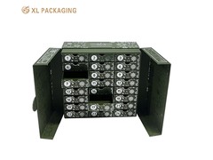XL Verpackung Individuelle Verpackungsbox Fabrik Kundenspezifischer 24-Schubladen Adventskalender Geschenkbox