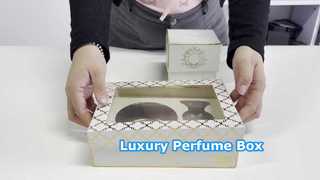 Luxuriöse Parfümbox, individuelle magnetische Geschenkbox