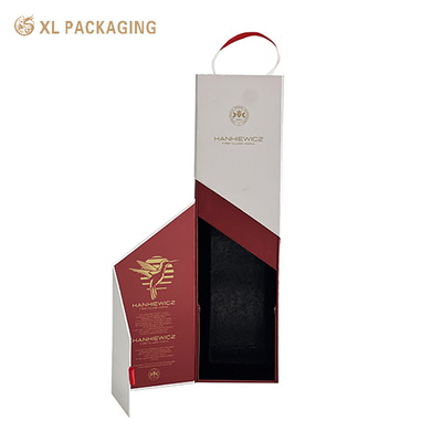 kaufen XL-Verpackung Luxusboxen Luxus-Weinboxen Luxus-Weinboxen Starrklappbare Magnetpapierboxen Luxus-Logo 750 ml für Wein Champagner Whisky Online-Herstellung