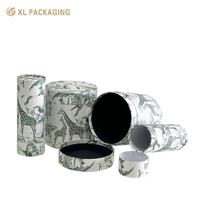 kaufen Großhandel Custom Flat‐Edge Paper Cylinder Box, Embossed Logo Große runde Verpackung für Handtasche und Modezubehör Online-Herstellung