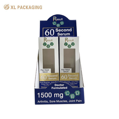 kaufen Custom Logo gedruckte Wellpappe PDQ-Displaybox für Hautpflege-Supermarkt-Einzelhandelsregale Online-Herstellung