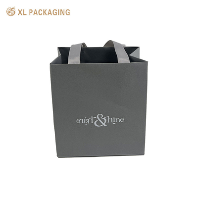 kaufen Fabrik Direktverkauf Papiertüte Grau Eine für Geschenkverpackung Kleine Geschenktüte mit Logo online manufacture