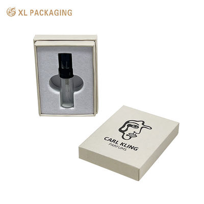 kaufen Custom 3-Piece starres Parfüm Probebox mit geprägten Logo und Samt-ausgekleidet EVA-Einsatz Online-Herstellung