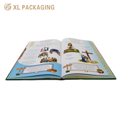 kaufen Individuelles Hardcover-Bilderbuch für Kinder mit genähtem Lay-Flat-Bindung, vollfarbigem Offsetdruck und verstärktem Hartschalen-Einband Online-Herstellung