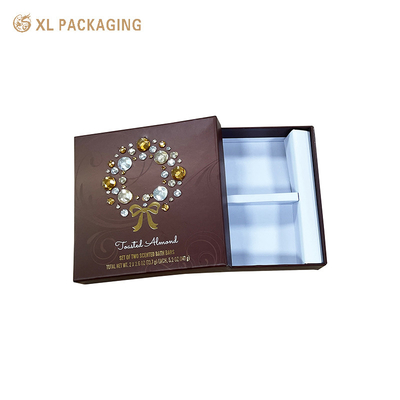 kaufen Geschenkverpackung Industrielles Logo-Design nach Maßgabe des Bedarfs Warmstempel quadratische kosmetische Papierbox Verpackung mit Deckel und Basisbox Online-Herstellung