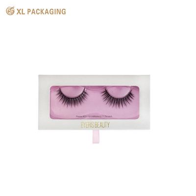 kaufen XL-Verpackung Kundenspezifische Geschenkbox Verpackung Großhandel Kundenspezifischer Druck Starrkarton Papierbox Kosmetikpapierbox Falsche Wimpern Verpackungskiste Online-Herstellung