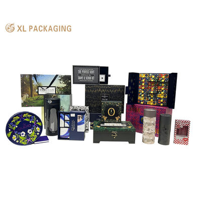 kaufen Luxuriöse magnetische Geschenkbox mit individuellem Logo und 350 g Kunstdruckpapier für eine hochwertige Geschenkset-Verpackung Online-Herstellung