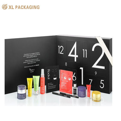kaufen Individuell bedruckter 12-Kammer-Adventskalender-Karton mit Pantone/CMYK-Logo für Teebeutel & Kosmetik/Hautpflege Online-Herstellung