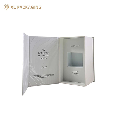 kaufen Kosmetische Kraftpapier Geschenkbox Schwarzgoldfolie Magnet Kosmetische Box Verpackung mit EVA-Einlagen online manufacture