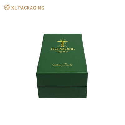 kaufen Luxus-Parfüm-Rigid-Box mit benutzerdefiniertem Logo, Warmstempel, recycelbares Kunstpapier und schockdichtes Flocked Liner Online-Herstellung