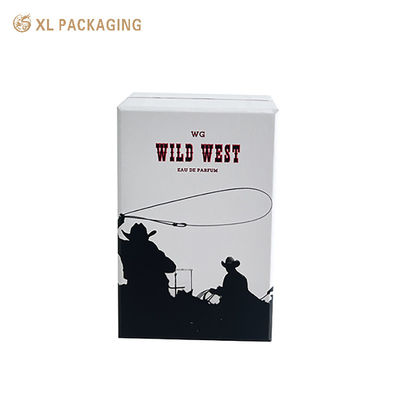 kaufen Wild West-Themen starre Parfüm Geschenkbox mit rot-schwarzen Innenbeutel und 2 mm Dicke für Männer Duft Online-Herstellung