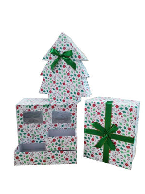 kaufen Weihnachtsbaumform Geschenkverpackung mit Metallzug Online-Herstellung
