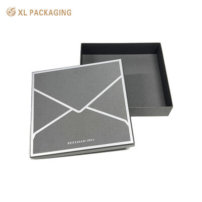 kaufen Umschlag Form Hautpflege Geschenkbox Flocking Tray für Parfüm Probe Verpackung Online-Herstellung