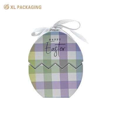 Luxuriöse, kundenspezifische Weihnachtsgeschenkbox, kundenspezifische Weihnachtskartoffelgeschenkbox, Eiform, Druckgewalztes Kraftpapier für Schokolade