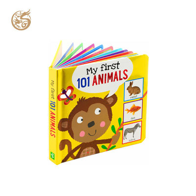 Maßgeschneiderte Größe Kinderbuch mit dicken Blättern (1.5-3 mm) und CMYK-Full-Color-Druck