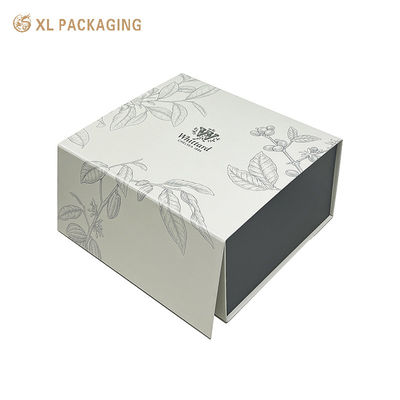 Luxuriöse magnetische starre Geschenkbox mit 2 mm starrem Pappe und magnetischem Flip-Lad für den individuellen Logodruck