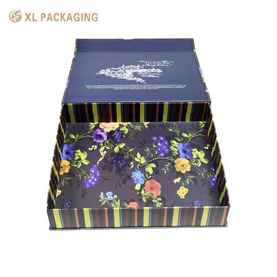 Premium 1200 g Magnetverschluss Geschenkbox mit mattem Lamination & PVC Kartonpapier Einfügen für elegante Geschenkverpackung.