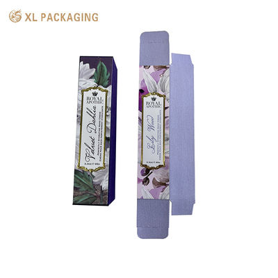 Custom Logo Klapppapierbox mit robustem Kartonpapier und Flachverpackungsdesign für kosmetische Verpackungen