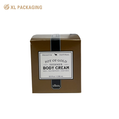 Lotion-Karton-Papierbox Akzeptieren Sie Anpassung Gesichtscreme Karton-Karton-Karton-Fabrik Herstellung Klappkarton-Karton für Augencreme