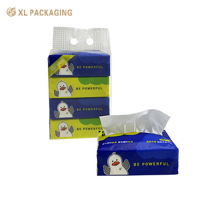 Individuelles 4er-Pack tragbares Handtuch aus jungfräulichem Holzzellstoff, weiches Gesichtsreinigungstuch mit Cartoon-IP-Verpackung