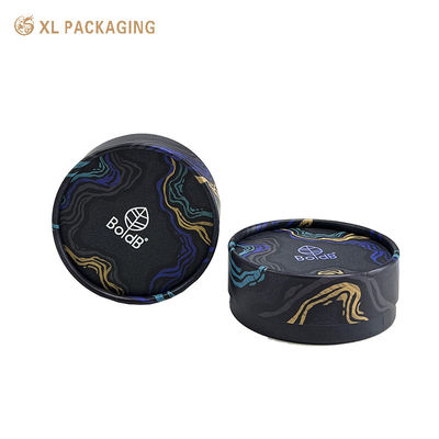 Mini-Ring-Box mit Einfügen Rundpapier-Boxen für Schmuck Verpackung Zylinder-Röhre-Box Kreisförmiger Hochzeitsring Geschenk-Box