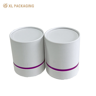 XL-Verpackung Kundenspezifische Verpackung Fabrik kundenspezifisches Logo Zylinder Runde Kerze Papierröhre Verpackungskiste Weiße Kerze Papierbox