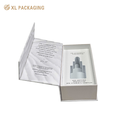 Buchförmige Kosmetikgeschenkboxen Offsetdruck Hautpflege Körpercreme Verpackungskiste