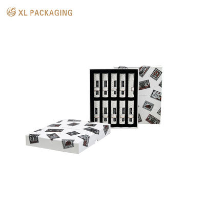 Großhandelsverpackung Starrpapier Luxus-Kosmetikverpackungskiste Lippenstift Lippenstift-Set Verpackung Großbestellung