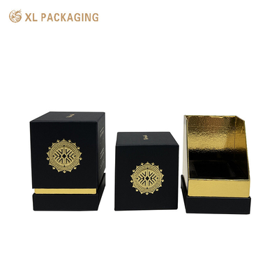 Luxuriöse Perfümbox für Hautpflege Geschenk Kosmetik Mode Goldstempel Perfümbox