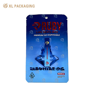 XL-Verpackung Aufkleber aus Papier, speziell angepasst, mit Wärmesiegelung Mylar Zipper-Tasche Aluminiumfolie, Plastikverschluss, wiederverwendbare Lagertüten