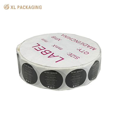 XL-Verpackung Aufkleber aus Papier Aufkleber Etikett Rechteck Aufkleber aus Verpackung Aufkleber Rollen Aufkleber aus eigener Hand