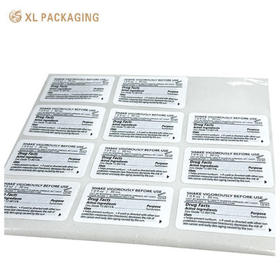 Personalisierte Etiketten für Parfümflaschen Aufkleber Vinyl Wasserdicht Goldfolie Aufkleber