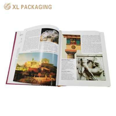 Hardcover Gut gestaltete Papierblattfarben Soft Cover Buch Fabrik kundenspezifische OEM Offset Druck Zeitschrift