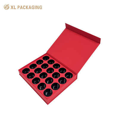 Magnetische Geschenkschachtel mit PVC-Teller für Teehalsabgabe