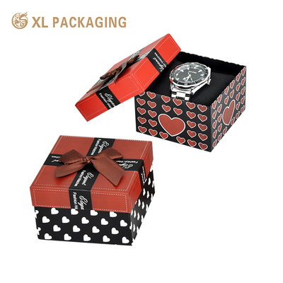 Custom Logo Geschenk Anzeige Quadrat Uhrenbox Gehäuse für verschiedene Arten von Geschenken OEM