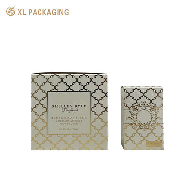 350 g/m² individuelle faltbare Kosmetikbox für Hautpflegecreme