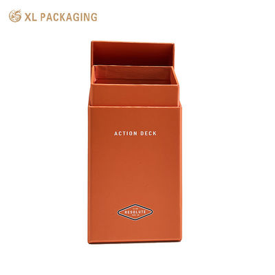 Hinged Deckel starre Box mit Winkelöffnung Design und Pantone-Farbdruck für Luxus-Zigarettenpapierverpackungen