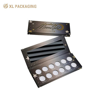 XL-Verpackung Kundenspezifisch bedruckte Kosmetikboxen Kosmetikleere Palettenbox Lidschattenpaletten-Verpackungsbox Wasserdichter Karton für Make-up-Kosmetika